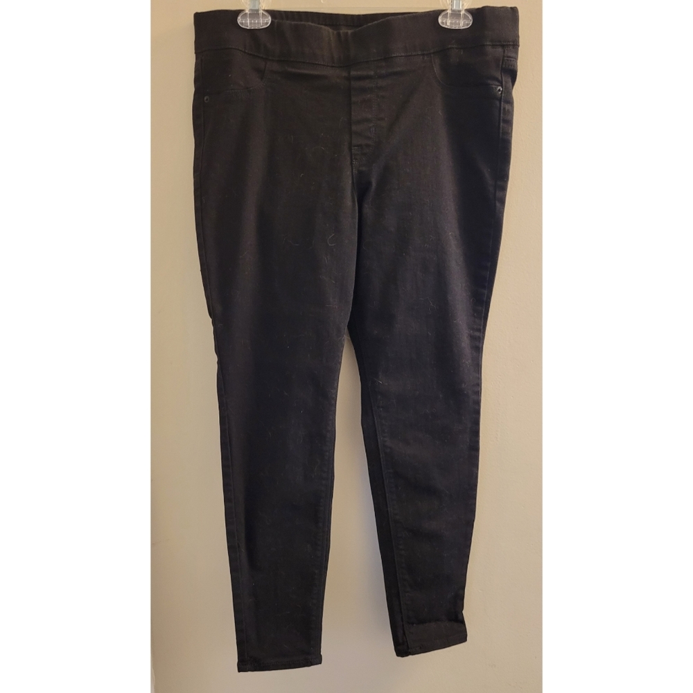 Old Navy Black Mid-Rise Jeggings